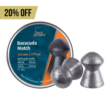 H&N Baracuda Match .177 - 400 count