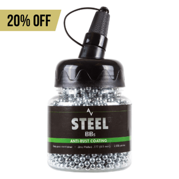 Air Venturi Steel BB&rsquo;s .177 cal 5.1 grain 2500 count