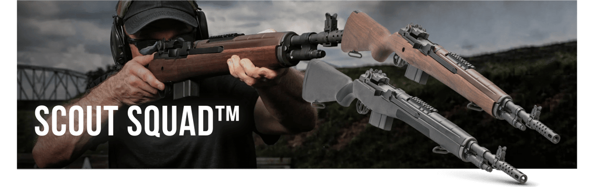 M1A&trade; SCOUT SQUAD&trade; RIFLES