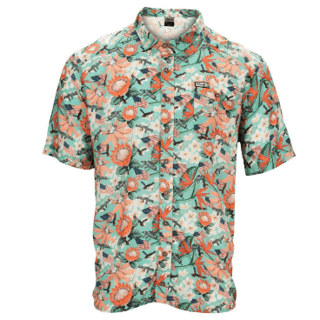 Springfield Men&rsquo;s Short Sleeve Summer Button Down, American Paradise