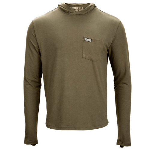 Springfield Men's Long Sleeve Bamboo Sun Hoodie