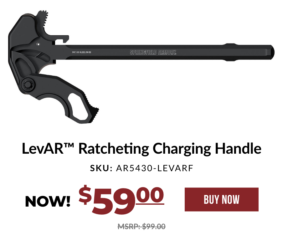 LevAR&trade; Ratcheting Charging Handle